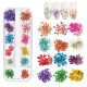 12’li Nail Art Gerçek Kuru Çiçek Seti – Tırnak Süsleme İçin Doğal Mini Çiçekler