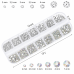 Swarovski Tırnak Süsleme Taşı Seti – Nail Art İçin Kristal Taşlar