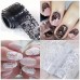 Nail Art Siyah Beyaz Folyo Seti – Tırnak Süsleme ve Desen Aktarımı